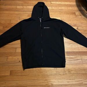 SpaceX Men's Black Zip-Up Hoodie